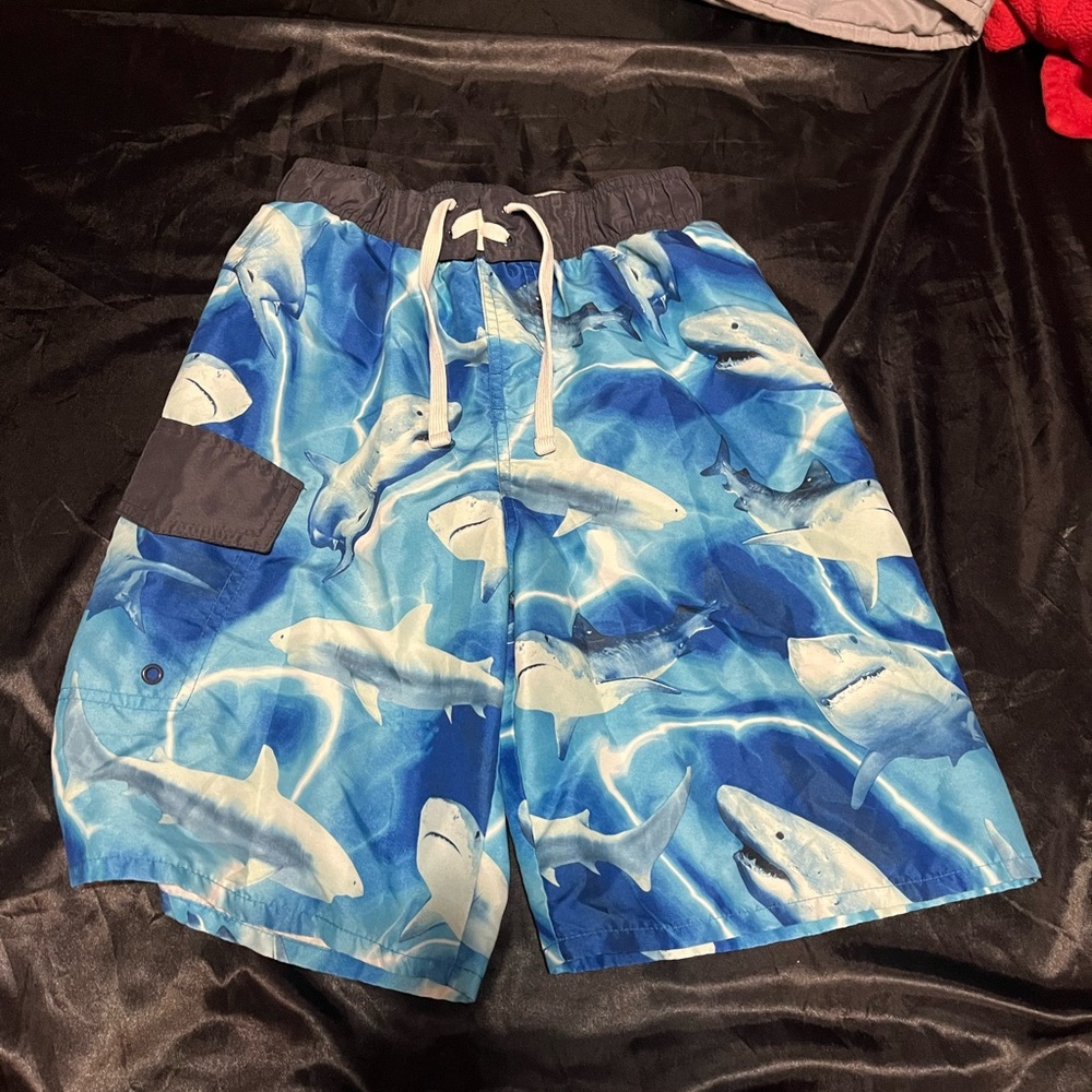 shark kids swimming suit